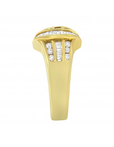 14K Yellow Gold 3/4 ct TDW Diamond Bypass Ring (H-ISI1-SI2) En savoir plus