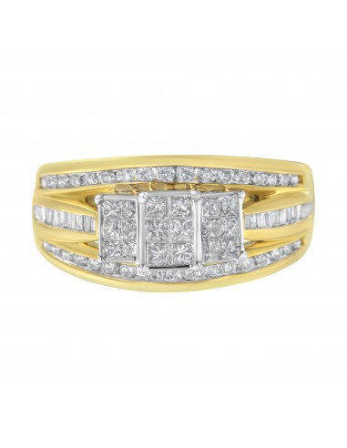 10kt Yellow and White Gold 1ct TDW Diamond Ring (H-ISI1-SI2) 2024