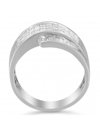 14K White Gold 1ct TDW Diamond Ring (H-ISI1-SI2) paiement sécurisé