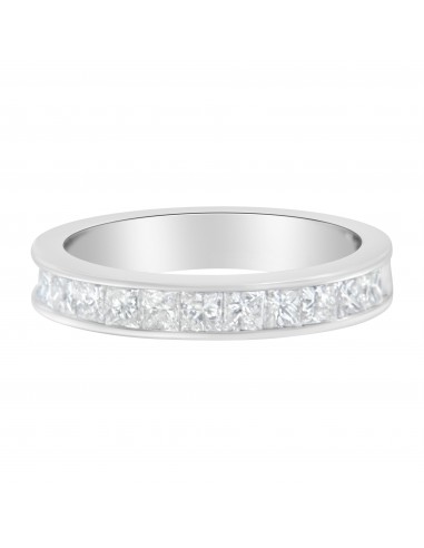 14K White Gold 1ct TDW Diamond Band Ring (H-II1-I2) du meilleur 