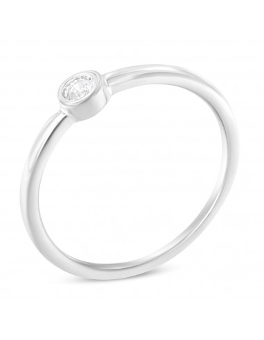 .925 Sterling Silver Miracle Set Diamond Accent Promise Ring (J-K Color, I1-I2 Clarity) - Size 6 2 - 3 jours ouvrés.