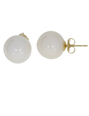 Fresh Water Pearl Stud Earrings 14KT Yellow Gold en ligne des produits 