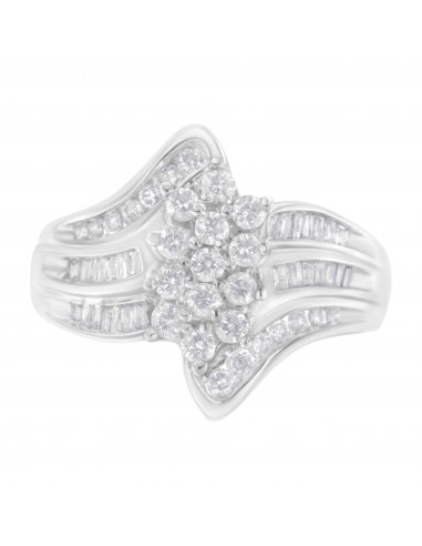 10kt White Gold 1ct TDW Diamond Ring (H-ISI2-I1) les ctes